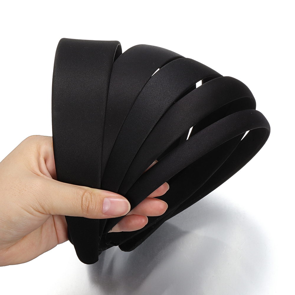 Art And Craft Hair - 1pc Black Full Wrap Cloth Plastic