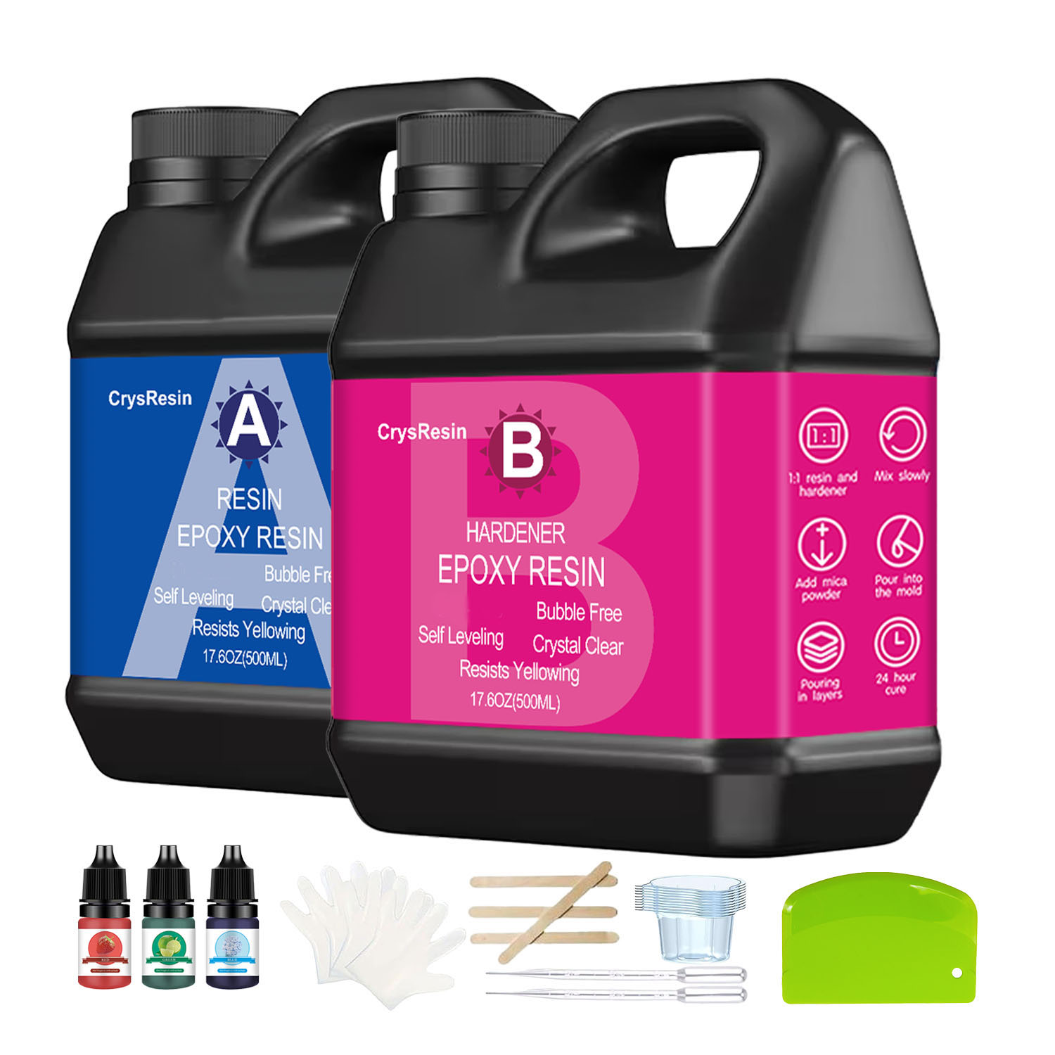 The Art And Craft Of Jewelry - Crystal Clear Epoxy Resin 1:1 Kit
