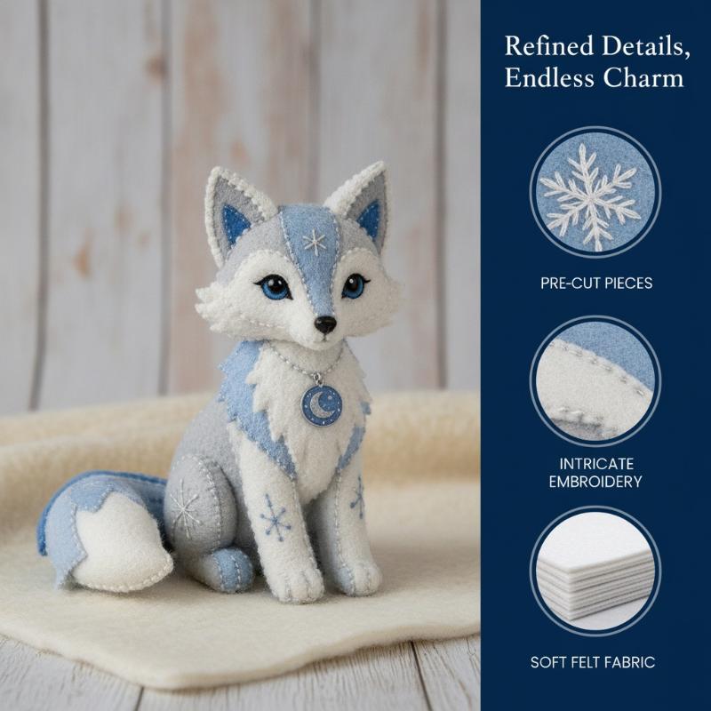Art Craft Winter - Arctic Winter Guardians DIY Patchwork Kit