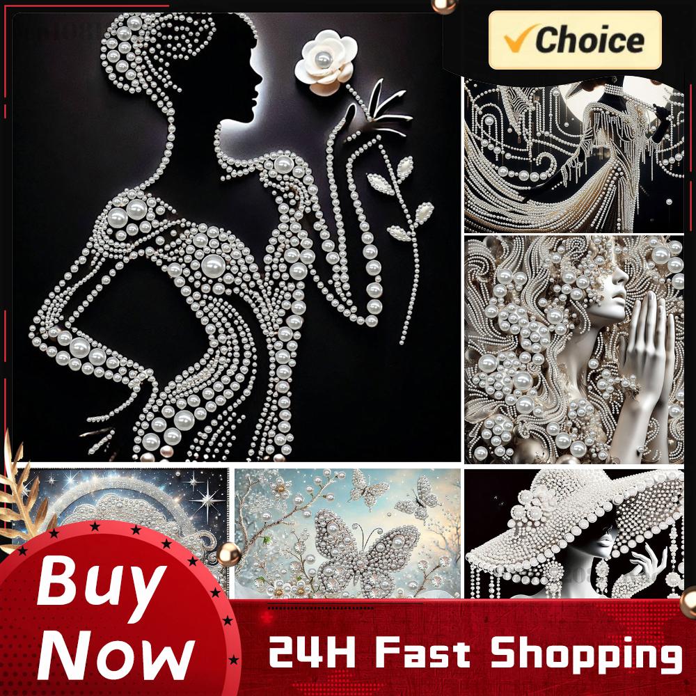Art Craft Adult - DIY Ladies Pearl Diamond Painting Gem