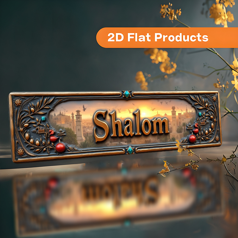 CIFBUY Vintage Shalom Hebrew A - Art & Craft Kortingscode ulasan dan harga