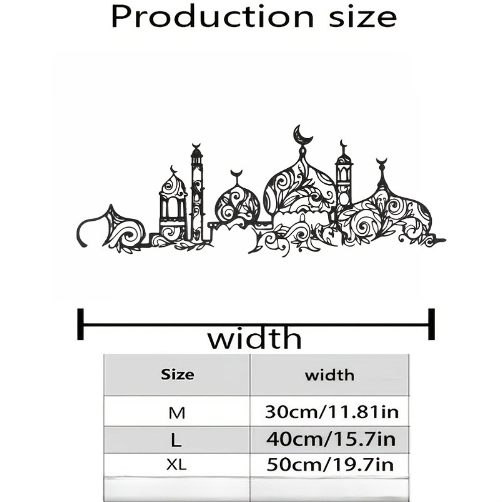 CIFBUY Iron Wall Art Islamic M - Art & Craft Kortingscode ulasan dan harga