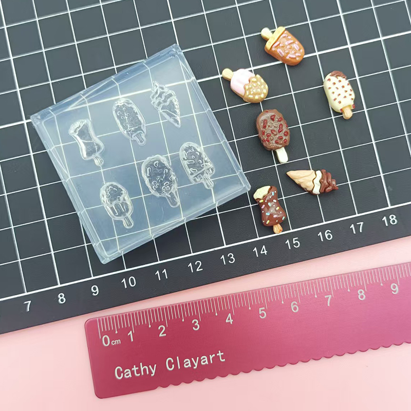 Polymer Ceramic CLay Mini Choc - Art Craft Ice Cream ulasan dan harga