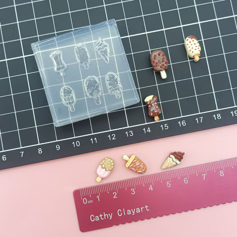 Polymer Ceramic CLay Mini Choc - Art Craft Ice Cream ulasan dan harga