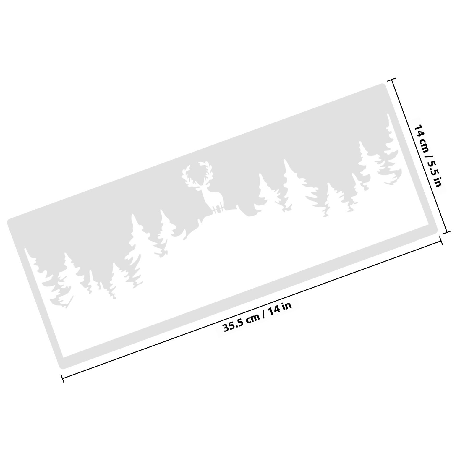 10Pcs Tree Stencils Painting T - Art And Craft With Paint ulasan dan harga