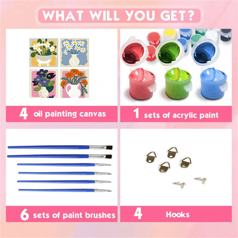 HUACAN Easy-to-learn Colorful  - Art Craft Easy ulasan dan harga
