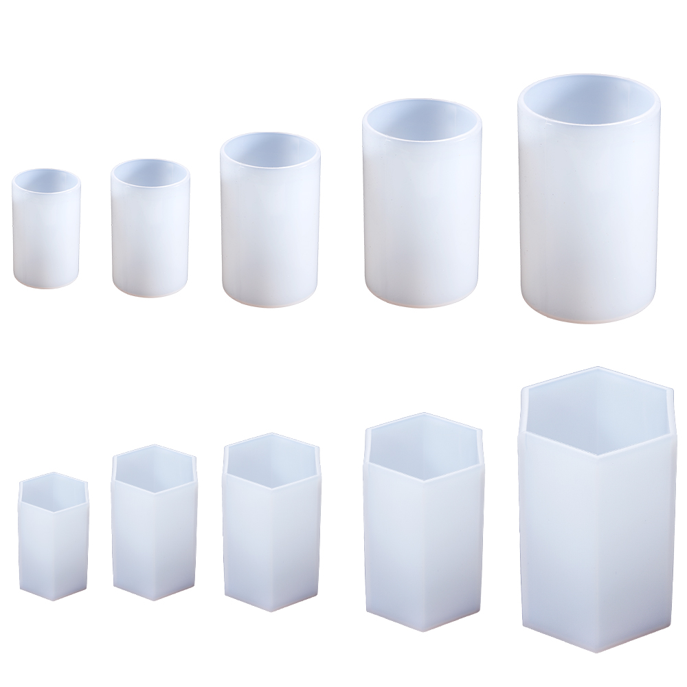 Cylinder Silicone Mold Hexagon - Art Craft Table ulasan dan harga