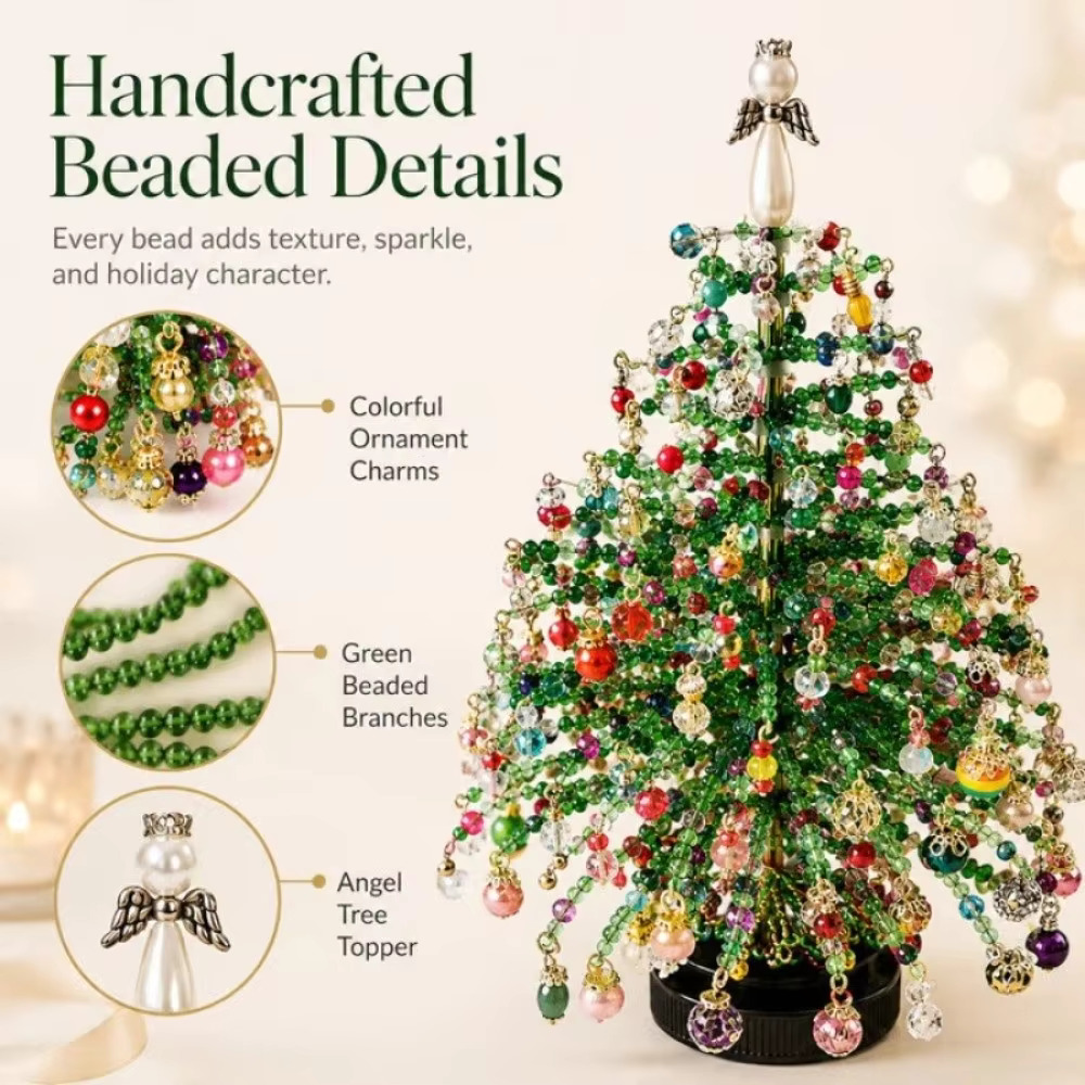 DIY Christmas Tree Bead Kit Be - Art Craft Table ulasan dan harga