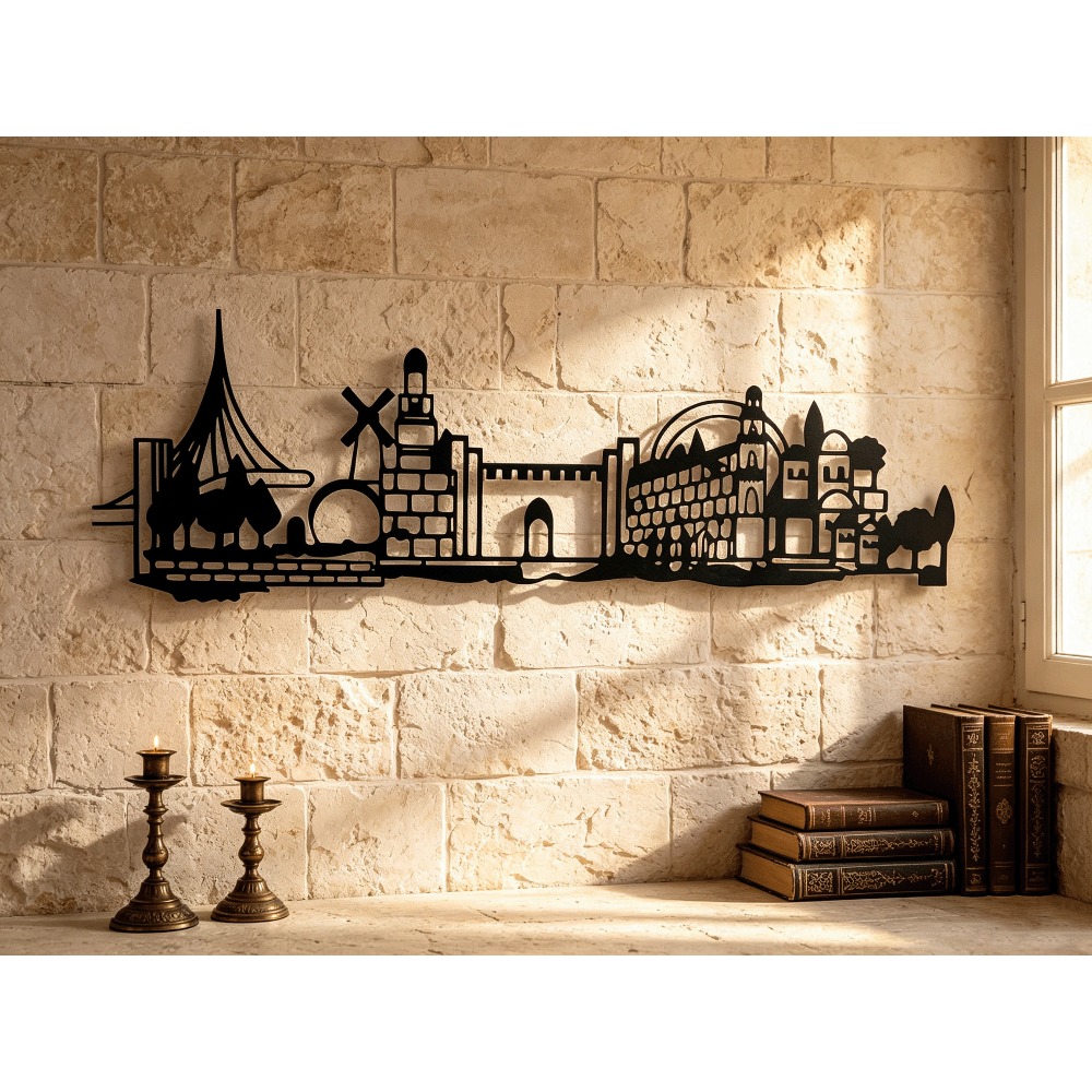 CIFBUY Metal Wall Art Jerusale - Art & Craft Kortingscode ulasan dan harga