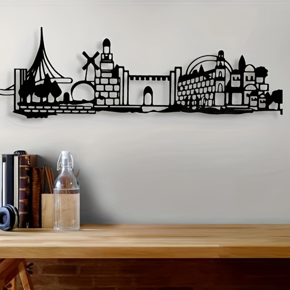 CIFBUY Metal Wall Art Jerusale - Art & Craft Kortingscode ulasan dan harga