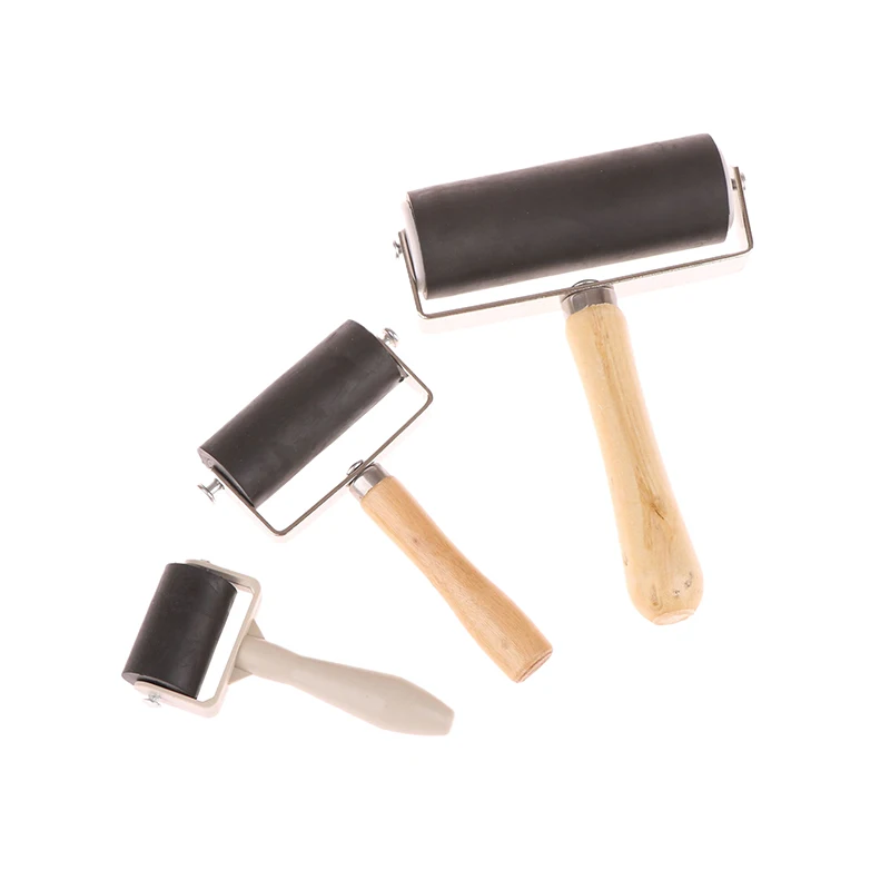 Rubber Roller Brayer Ink Paint - Art And Craft With Paint ulasan dan harga