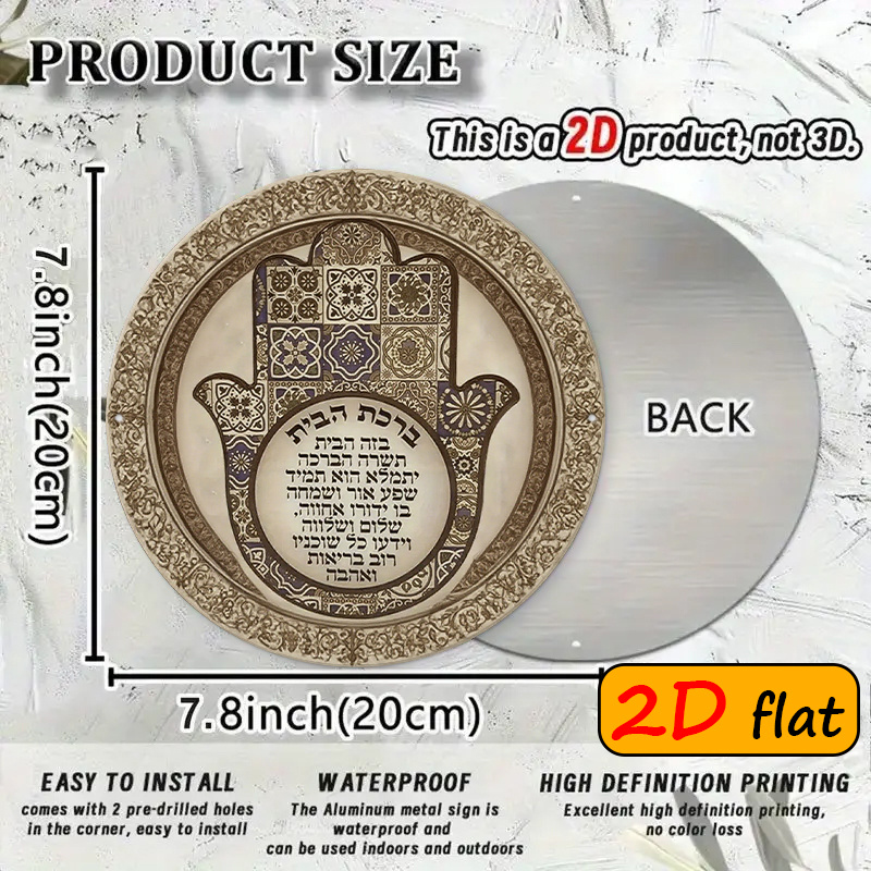 CIFBUY Exotic Hamsa Hand Alumi - Art & Craft Kortingscode ulasan dan harga