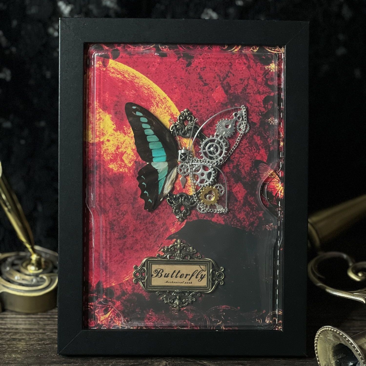 Steampunk Butterfly Frame DIY  - Art Craft Home ulasan dan harga