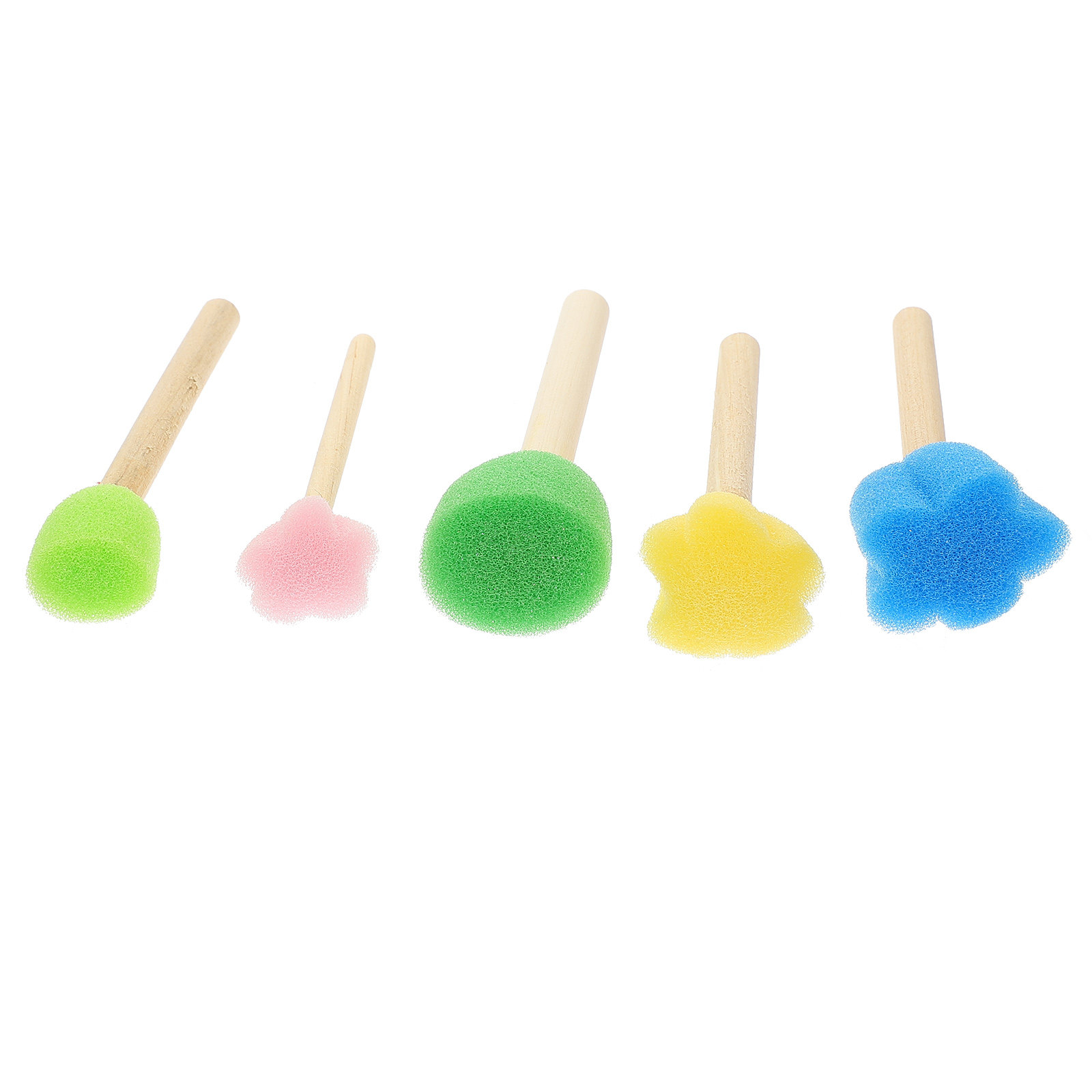 25 pcs Art Sponge Painting Hal - Art And Craft With Paint ulasan dan harga