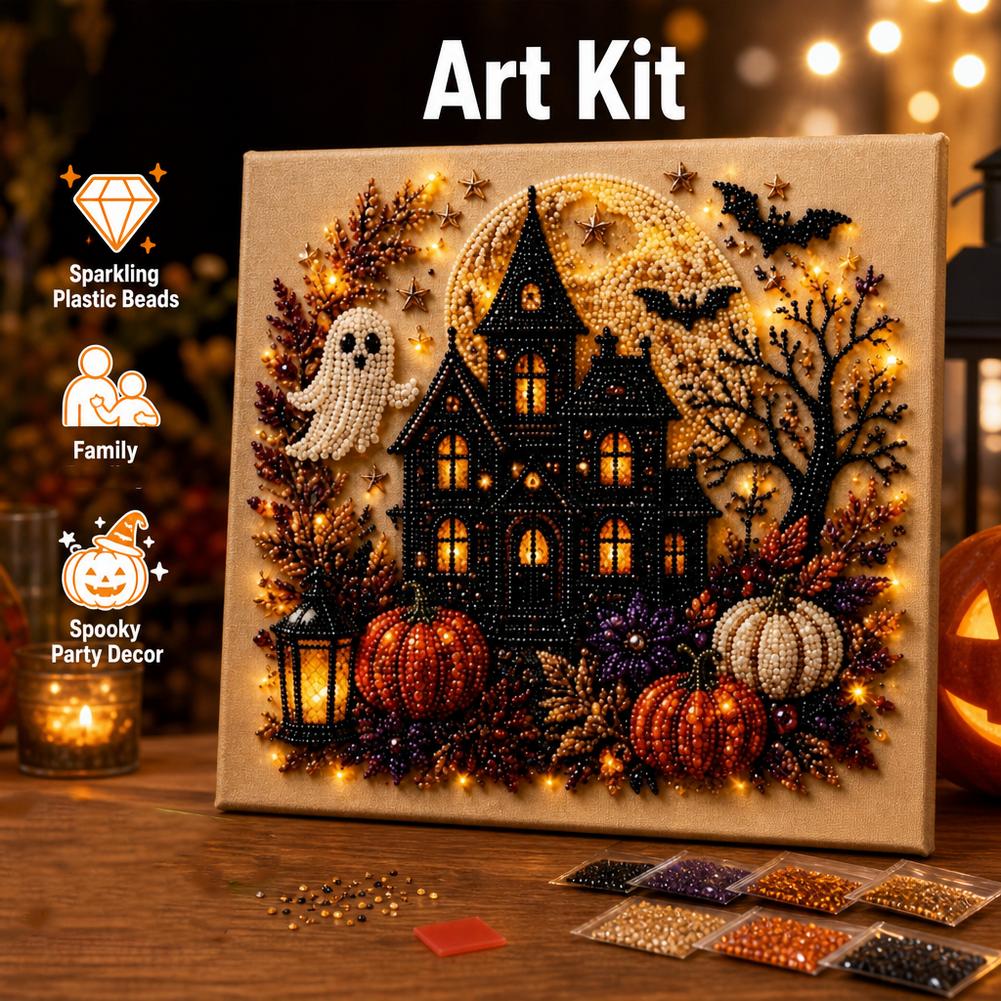 Halloween Ghost & Pumpkin 3D P - Art Craft Adult ulasan dan harga