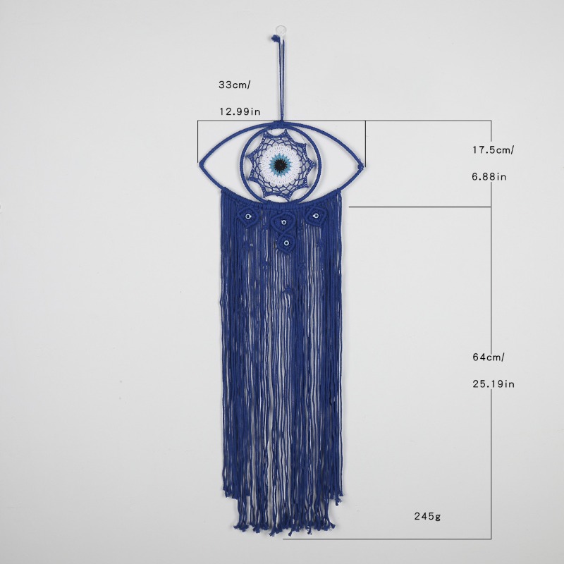 Nordic Handwoven Evil Eye Tape - Art Craft Home ulasan dan harga
