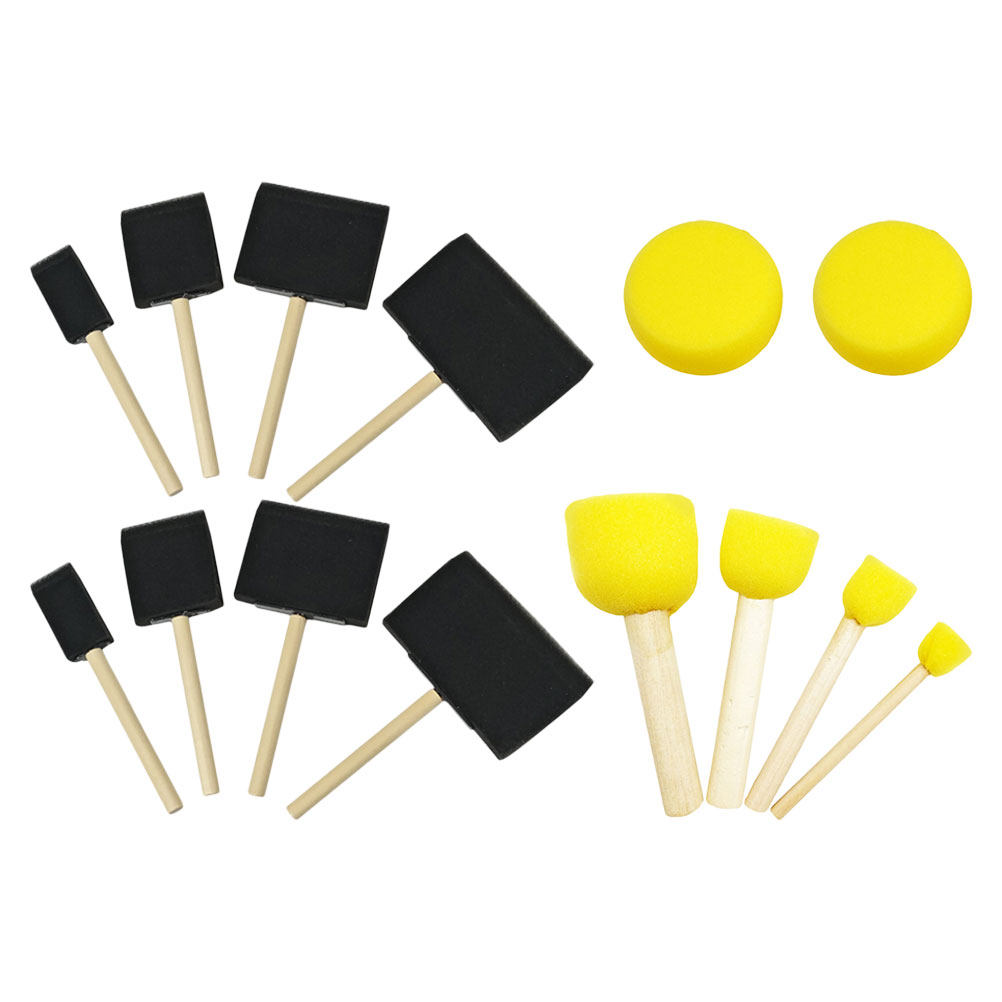 15 pcs Art Sponge Painting Hal - Art And Craft With Paint ulasan dan harga