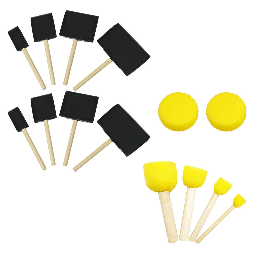15 pcs Art Sponge Painting Hal - Art And Craft With Paint ulasan dan harga