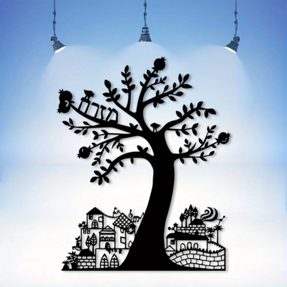 CIFBUY Metal Wall Art Pomegran - Art Craft Home ulasan dan harga