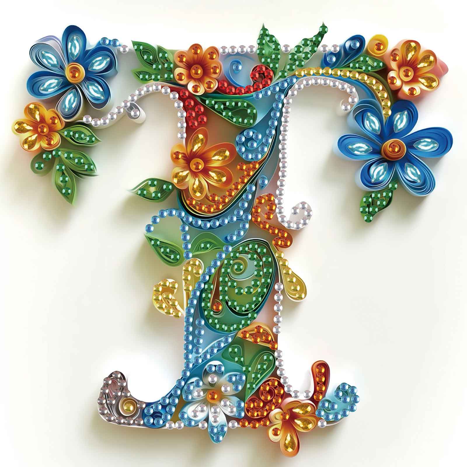 Special Shaped Diamond Art pai - Art Craft Letter T ulasan dan harga