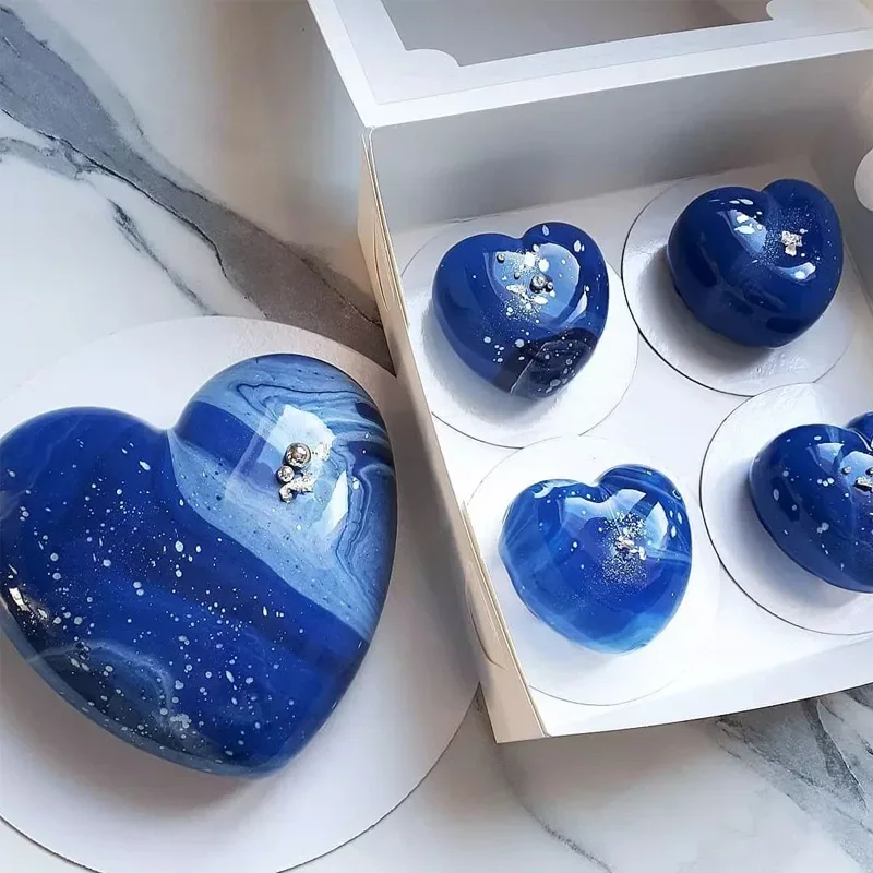 8Grid Cavity Love Heart Shape  - Art Craft Ice Cream ulasan dan harga