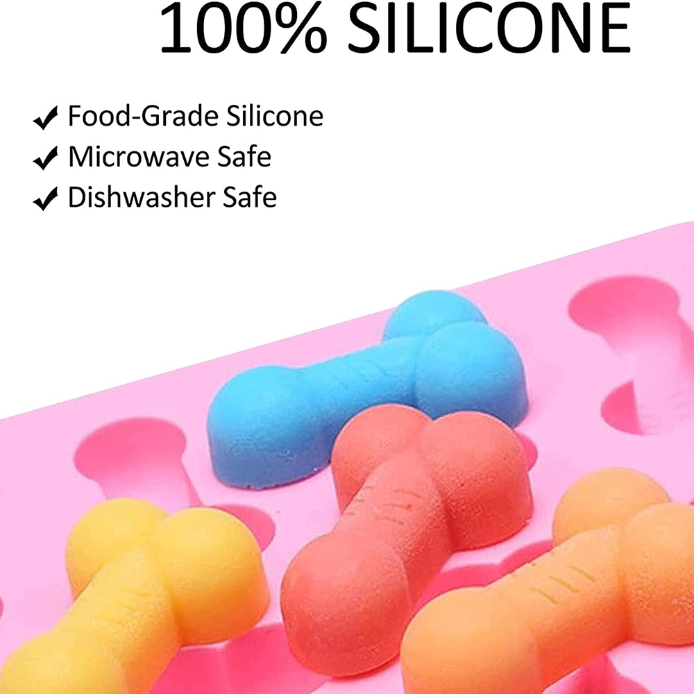 Funny Dicks Chocolate Mould Ic - Art Craft Ice Cream ulasan dan harga