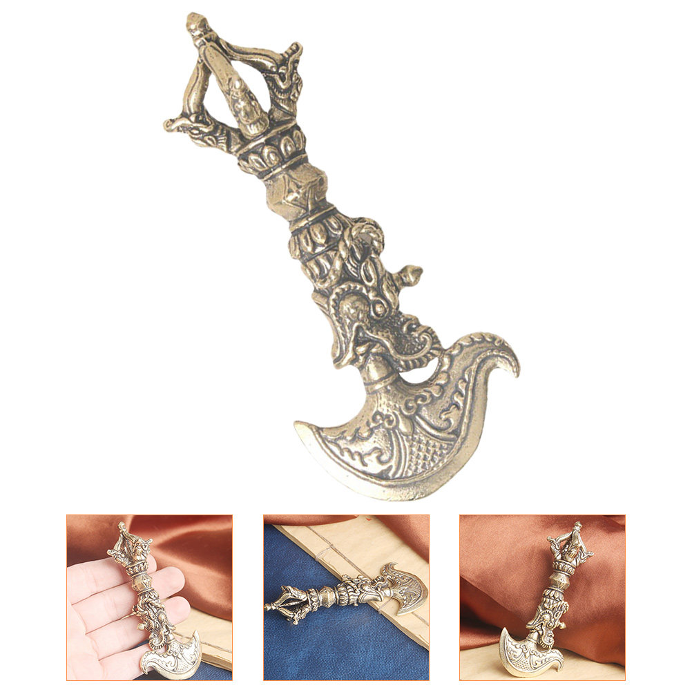 Mini Vajra Pestle Brass Orname - Art Craft Home ulasan dan harga