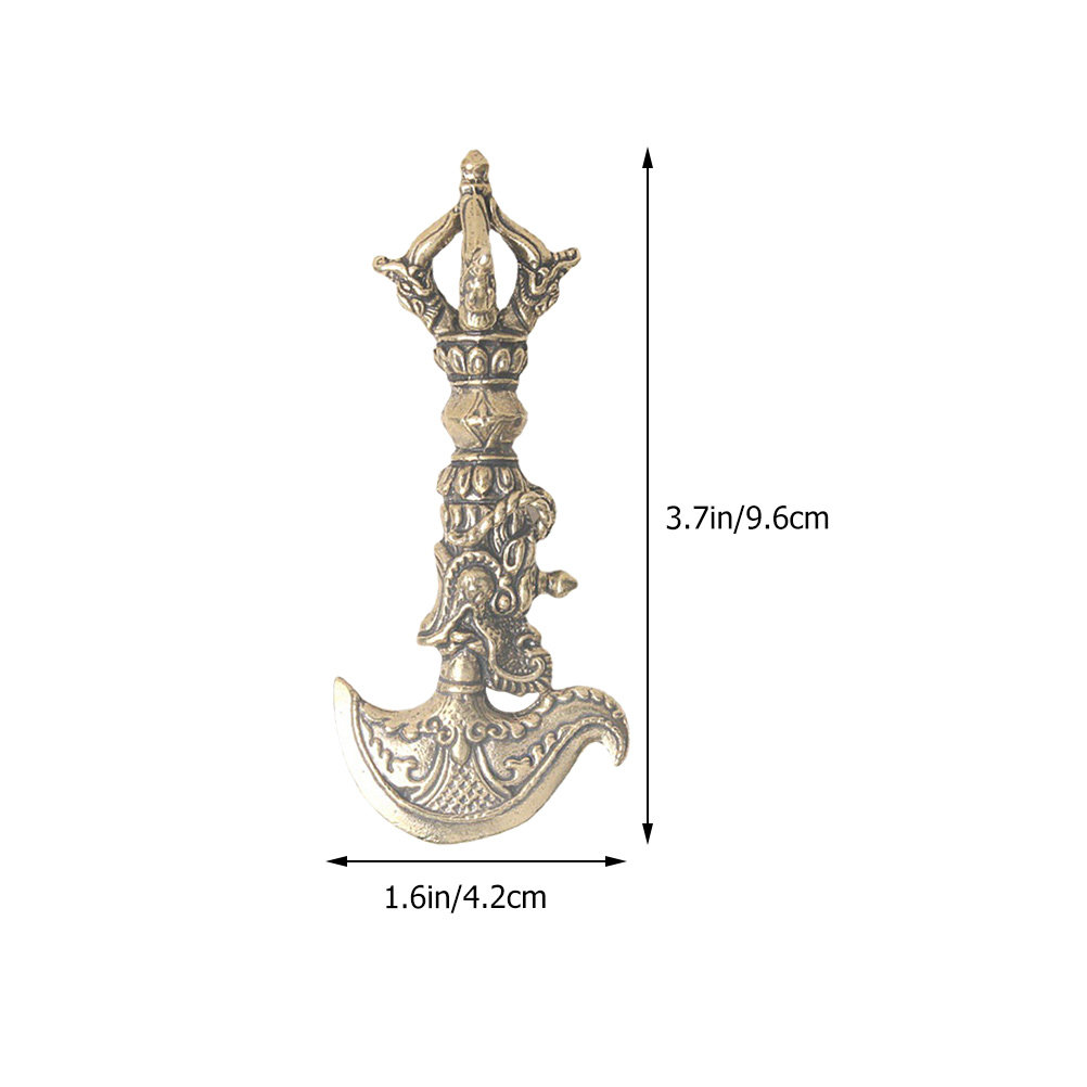 Mini Vajra Pestle Brass Orname - Art Craft Home ulasan dan harga