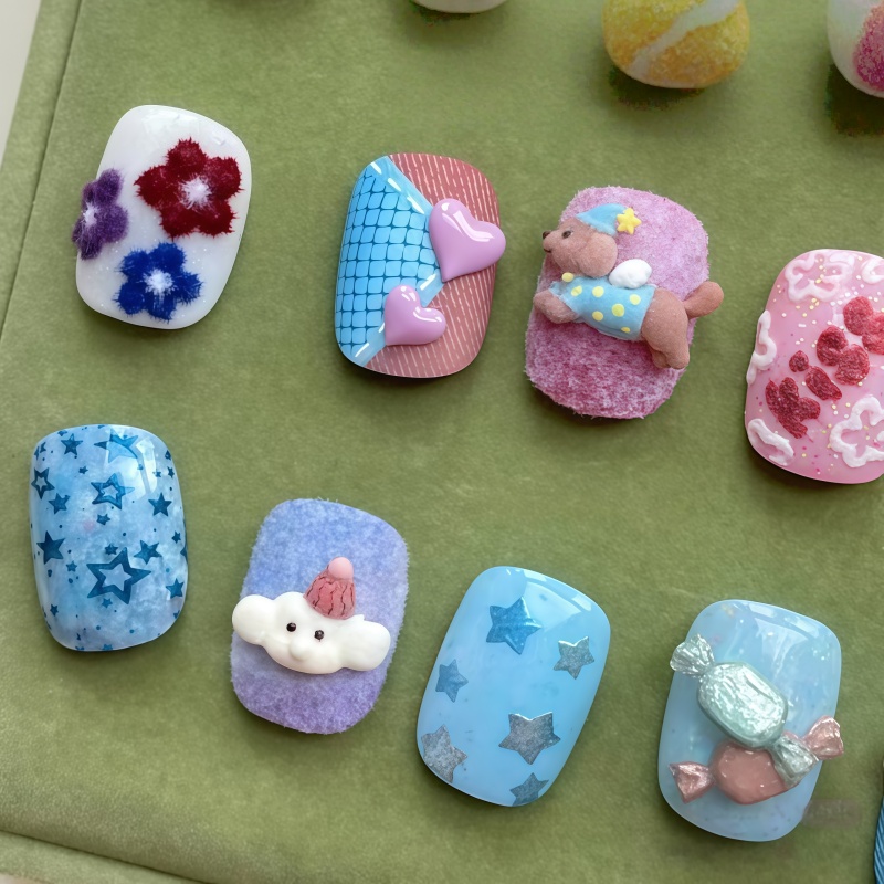 Dog Ice Cream Bow Teddy Dog Be - Art Craft Ice Cream ulasan dan harga