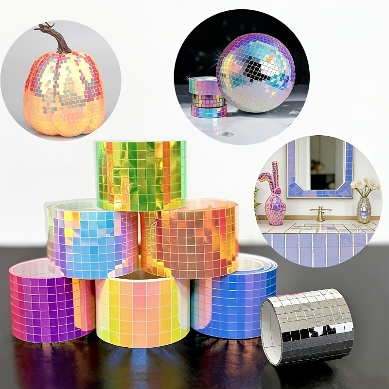 4cm X 1m Mirror Mosaic Tiles S - Art Craft Mirror ulasan dan harga