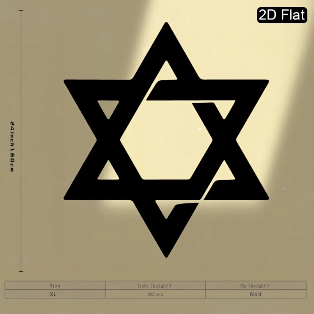 CIFBUY Iron Wall Art Star of D - Art & Craft Kortingscode ulasan dan harga