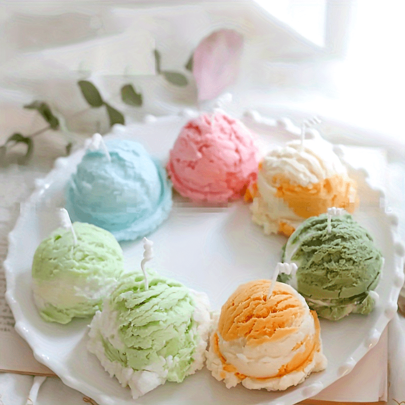 Ice Cream Spherical Candle Mak - Art Craft Ice Cream ulasan dan harga