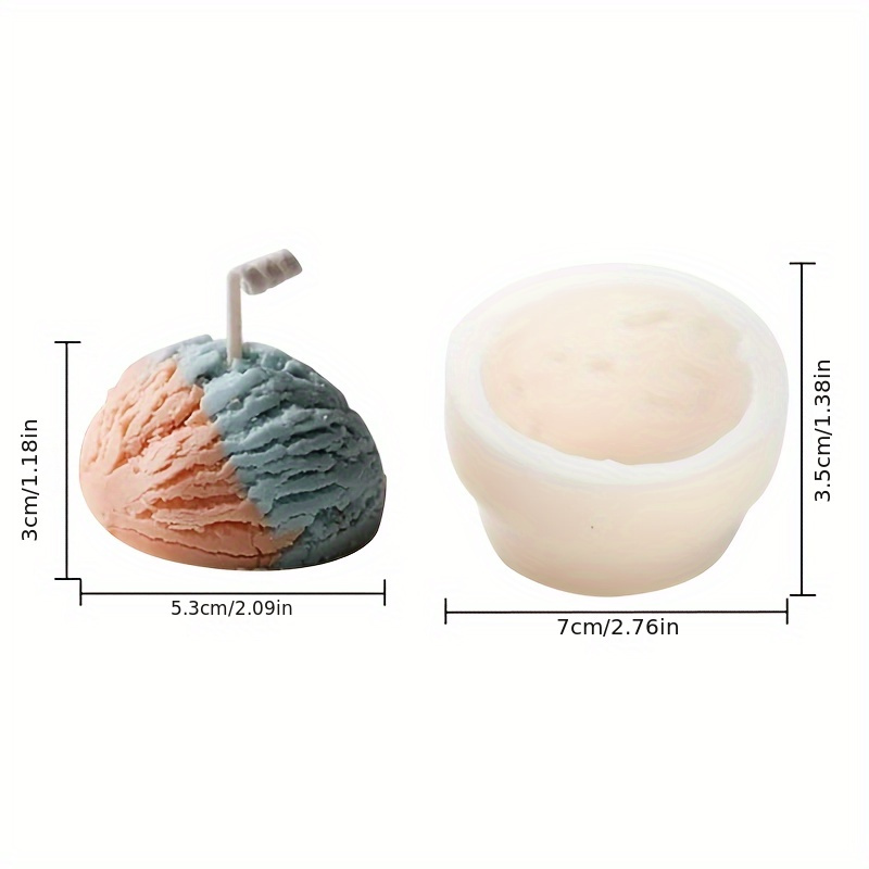Ice Cream Spherical Candle Mak - Art Craft Ice Cream ulasan dan harga