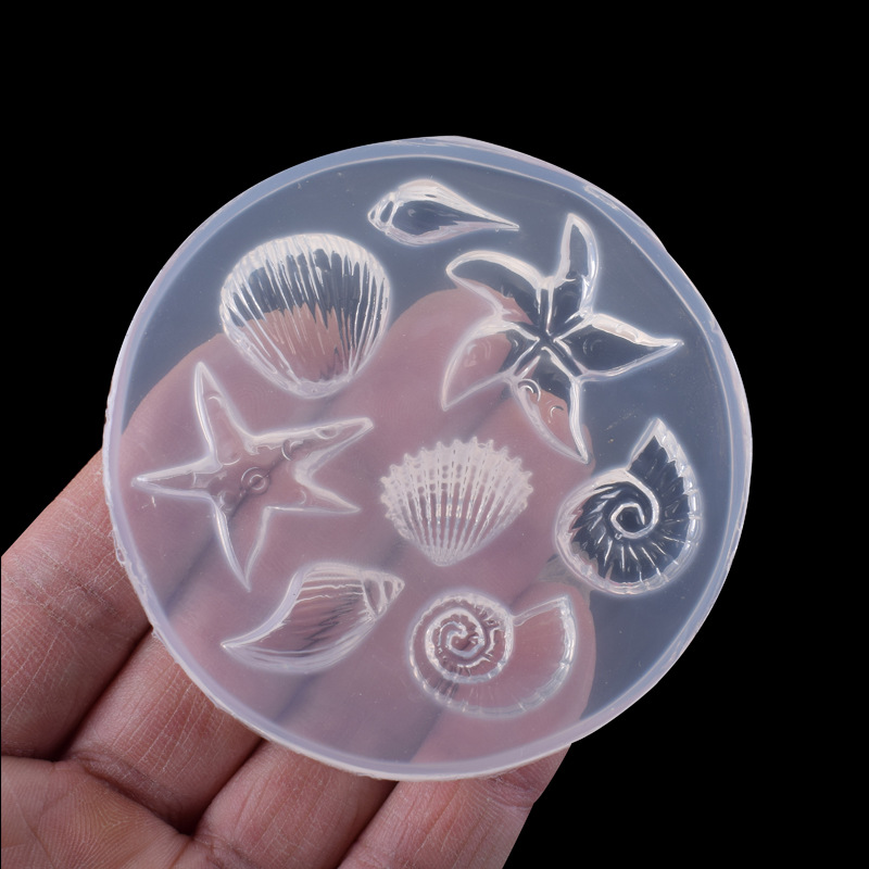 Colorful Irregular Shell Silic - Art Craft Mirror ulasan dan harga