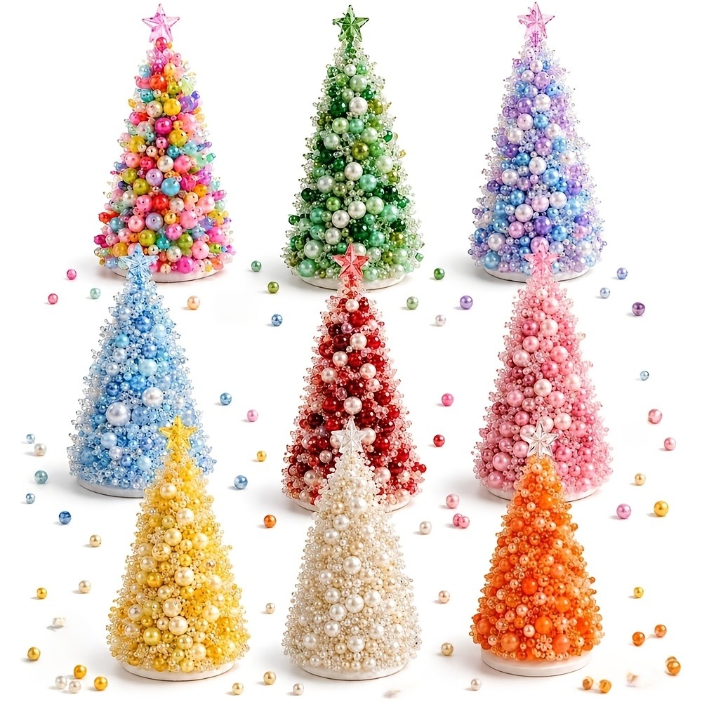 DIY Beaded Christmas Tree Kit, - Art Craft Easy ulasan dan harga