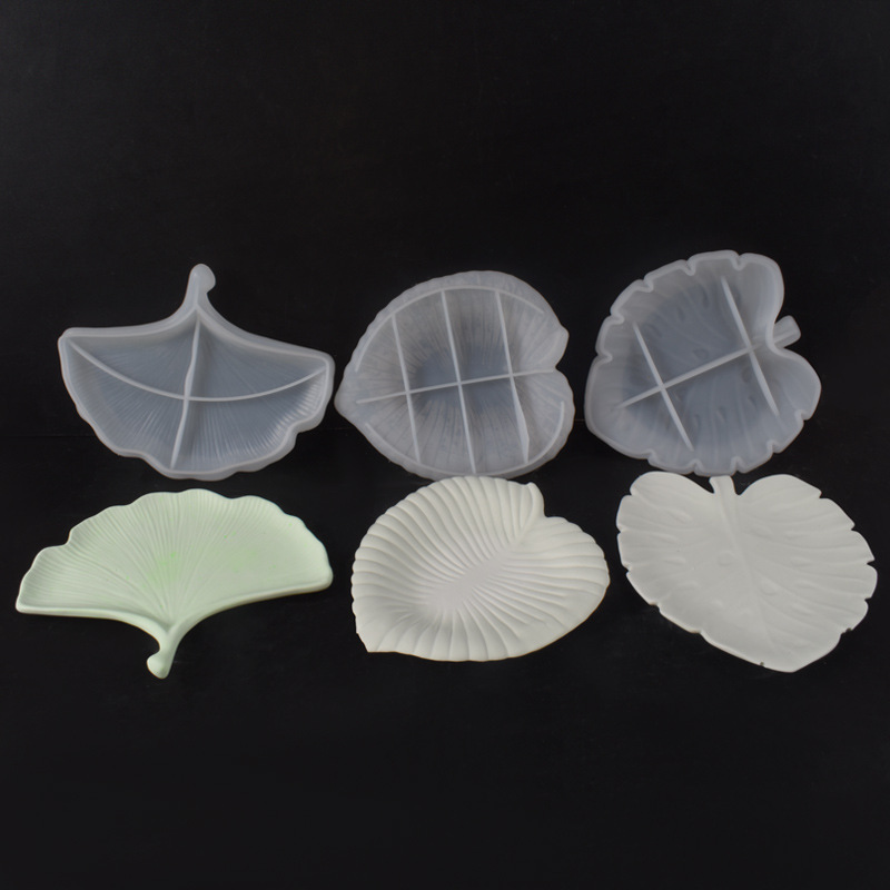Plaster Cement DIY Leaf Dish M - Art Craft Mirror ulasan dan harga