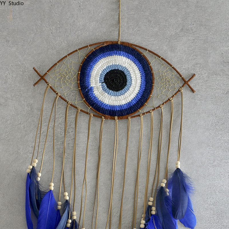Creative Handmade Devil's Eye  - Art Craft Home ulasan dan harga