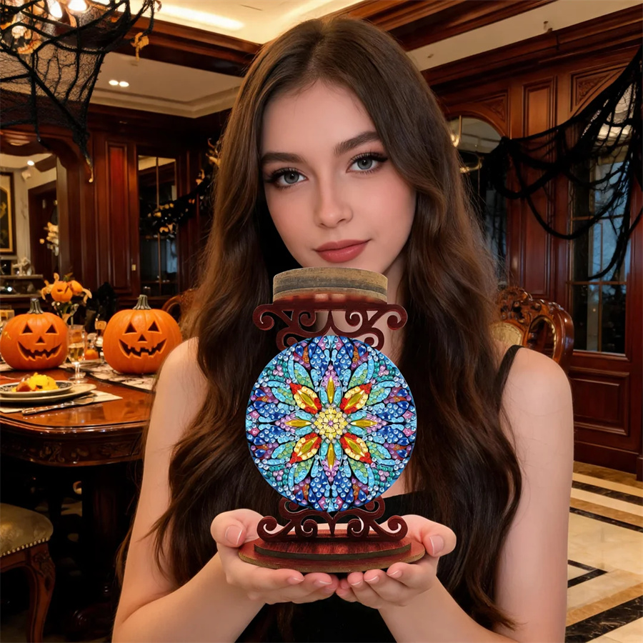 Flower candle holder Halloween - Art Craft Home ulasan dan harga