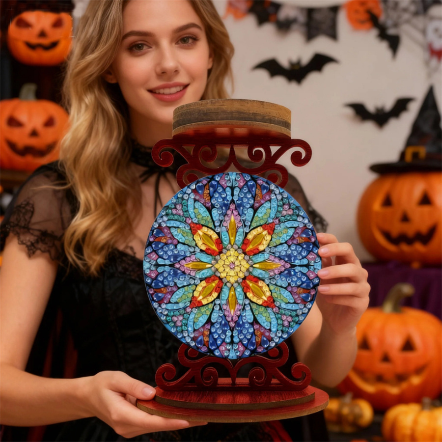 Flower candle holder Halloween - Art Craft Home ulasan dan harga