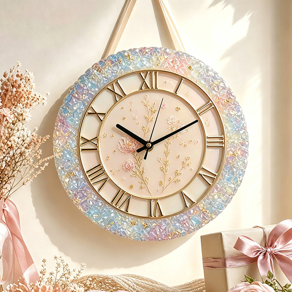 Diamond Faceted Clock Silicone - Art Craft Table ulasan dan harga