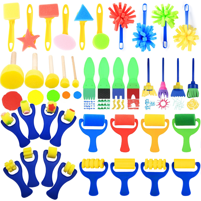 Children Drawing Sponge Toys A - Art Craft 6 Year Old ulasan dan harga