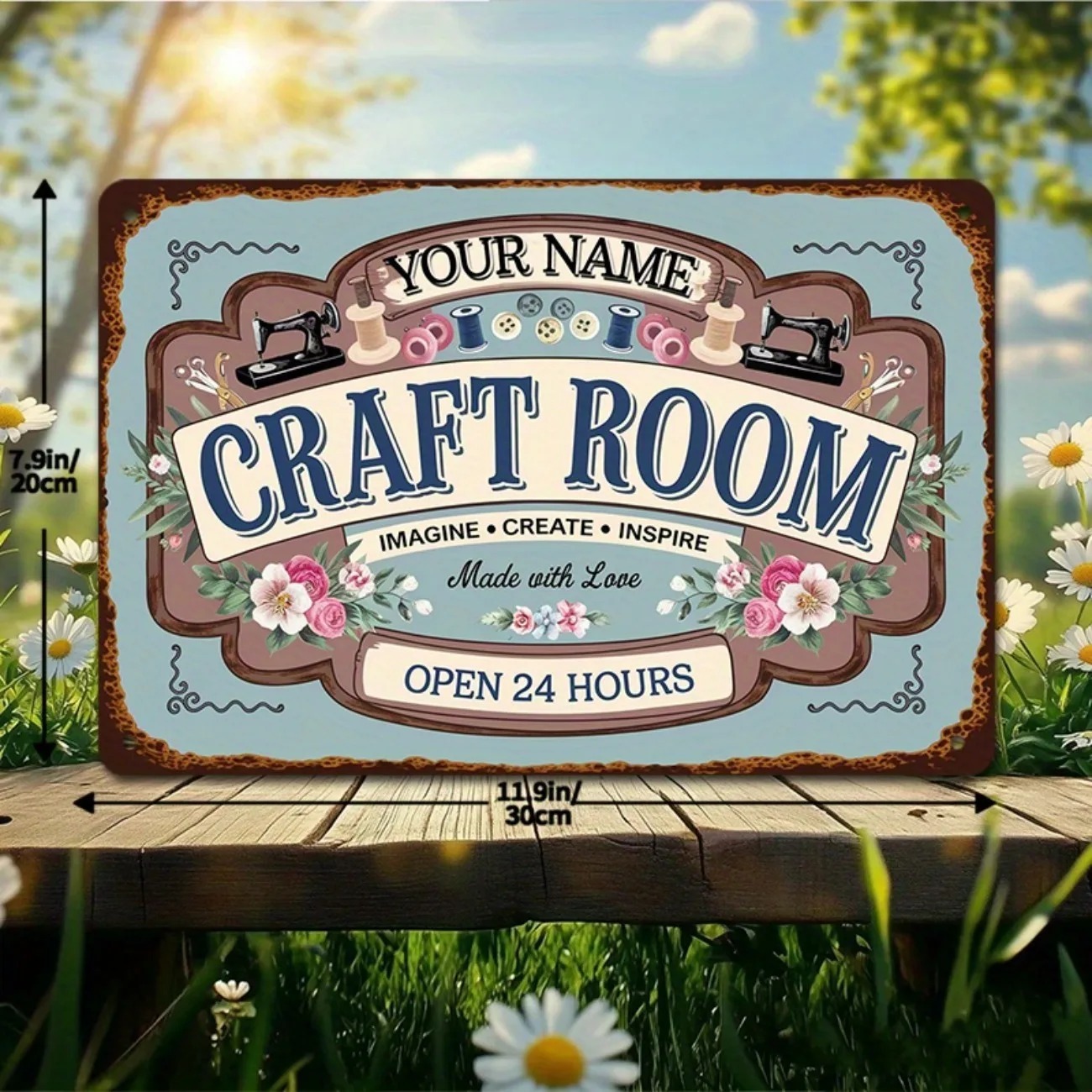 Custom Name Metal Craft Room S - Art Craft Home ulasan dan harga