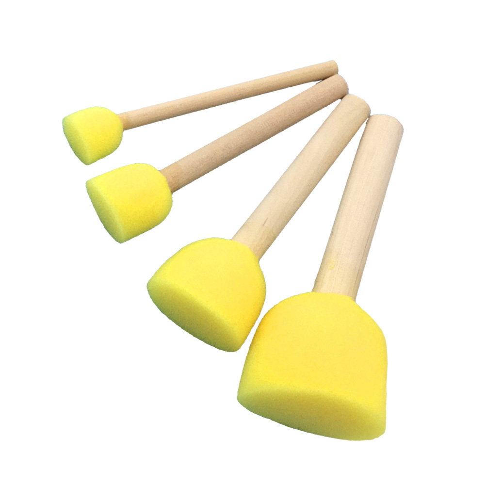24Pcs Friendly Sponge Painting - Art And Craft With Paint ulasan dan harga