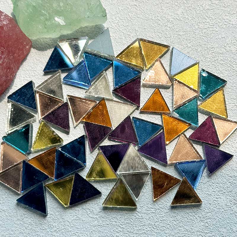 100g Taobao Triangle Mirror Mo - Art Craft Mirror ulasan dan harga