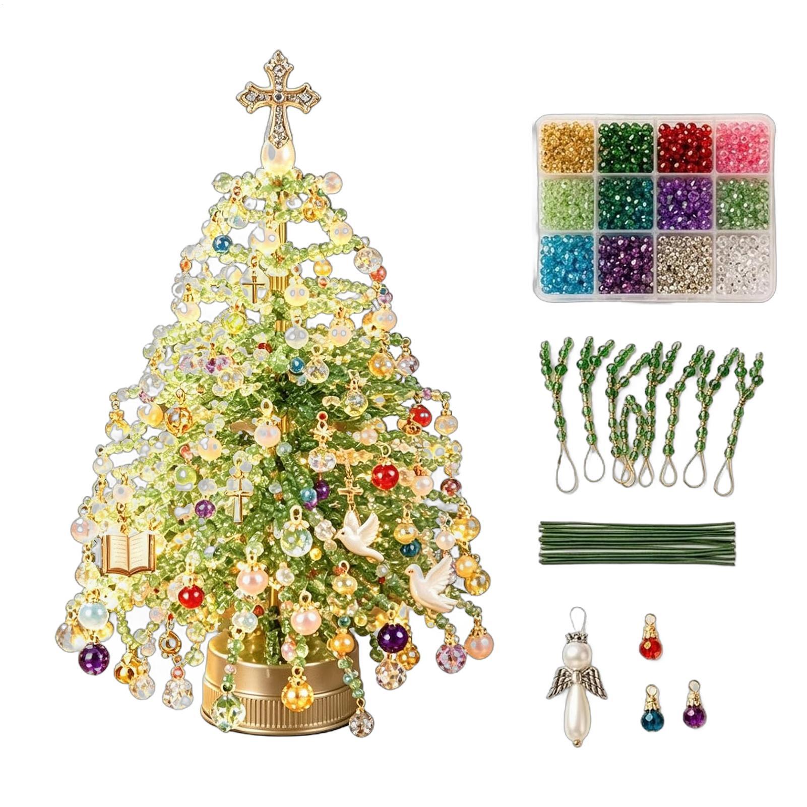 Beaded Christmas Tree Kit Wint - Art Craft Winter ulasan dan harga