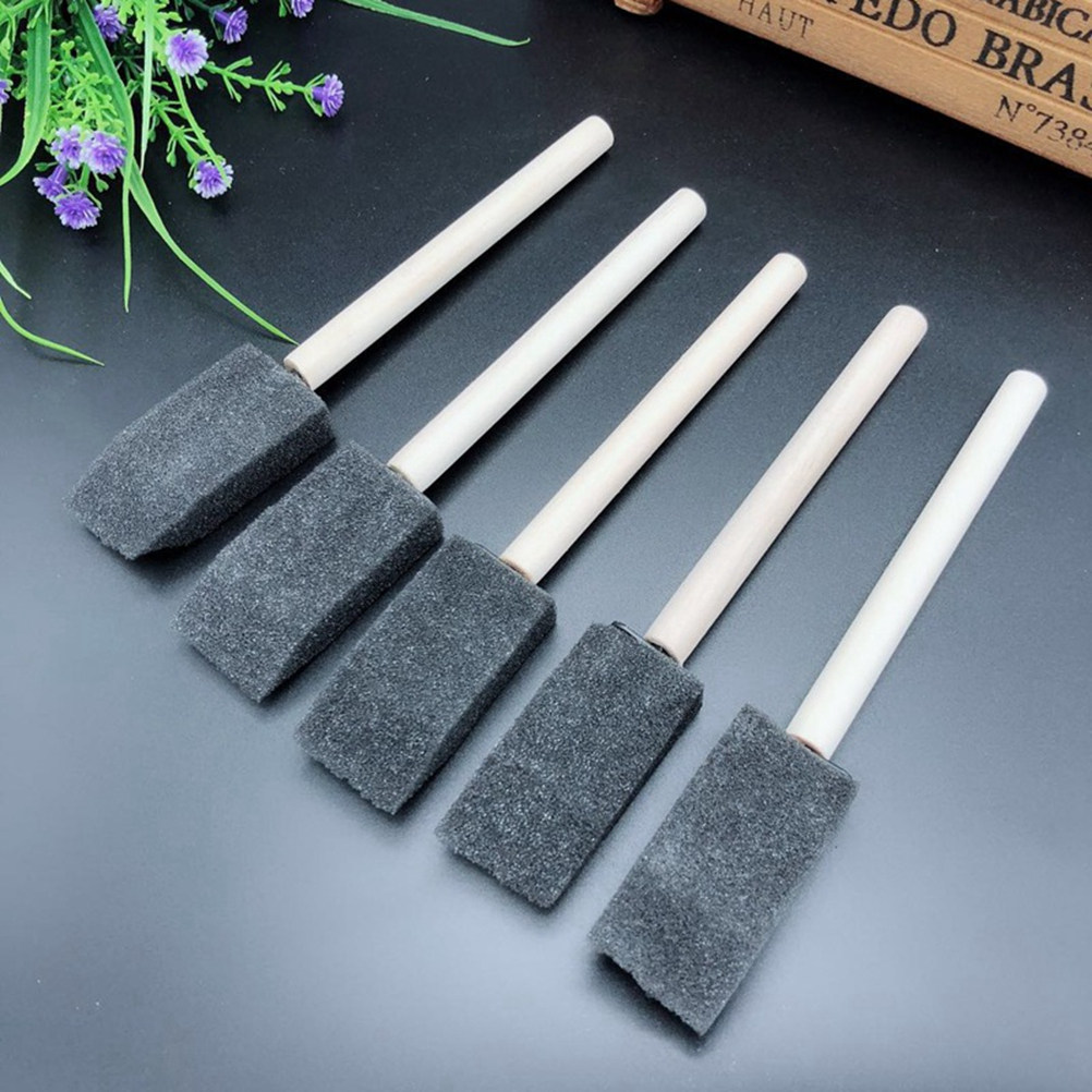 20Pcs Drawing Sponge Brushes 1 - Art And Craft With Paint ulasan dan harga