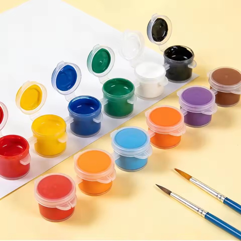 3/5ml Empty Paint Pots with Li - Art And Craft With Paint ulasan dan harga