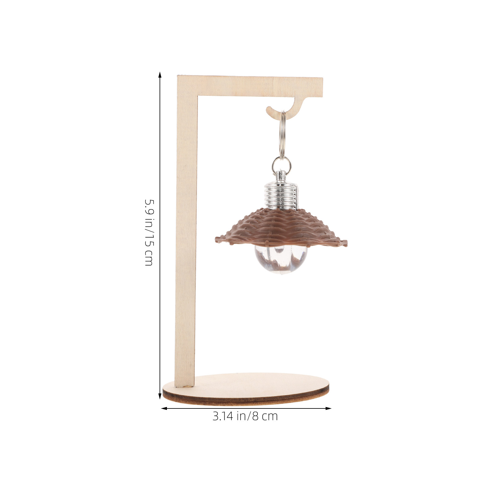 Creative Wooden Desk Lamp Kit  - Art Craft Table ulasan dan harga