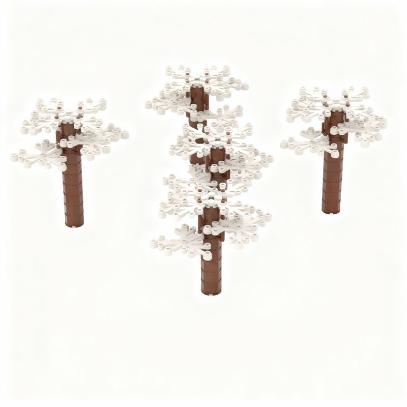 105pcs MOC Creator Winter Fore - Art Craft Winter ulasan dan harga