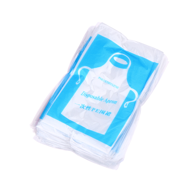 25pcs Clear Plastic Art Apron  - Art Craft Adult ulasan dan harga